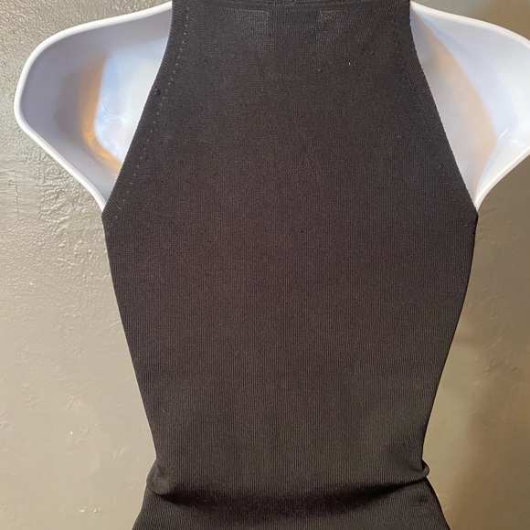 INC INTERNATIONAL CONCEPTS Black Sweater Cami/Tank With rhinestone Detail - Picture 3 of 16